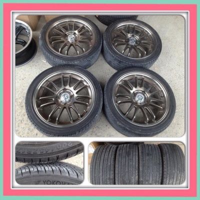 ขายแม็กมือ2 ลาย RE30 ขอบ 17 4รู100/114 +ยาง ราคา 9500 บ ถูกๆๆ