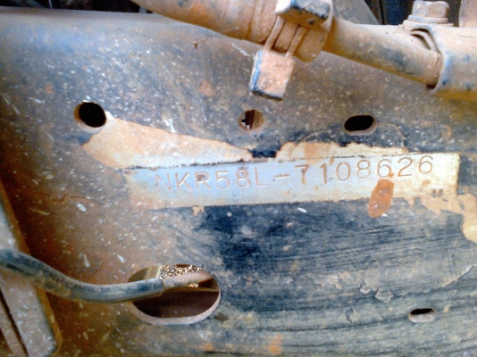 NKR 58 L 110 แรง เพาเวอร์ เกียร์สั้น ยกหัวได้