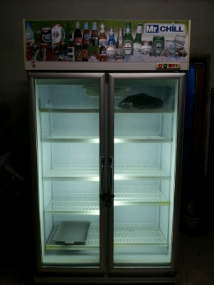 ตู้เเช่ น้ำ ร้านของชำ