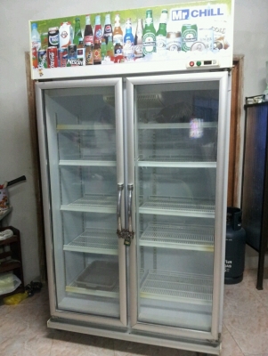 ตู้เเช่ น้ำ ร้านของชำ