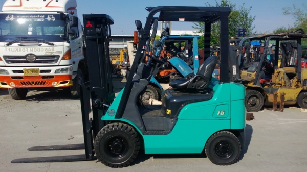 รถยก มิตซูบิชิ รุ่นใหม่ล่าสุด น้ำหนักยก 1.5 ตัน เครื่องดีเซล เกียร์ออโต้