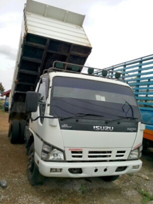ขายด่วน ISUZU รุ่น nqr เครื่อง 150 แรง ปี 49 กระบะดั๊มสามมิตร EURO 2