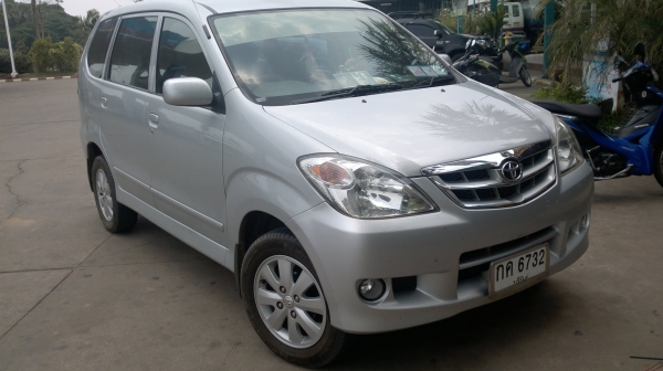 ขาย TOYOTA  AVANZA  1.5J  เบนซิน + LPG หัวฉีด