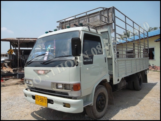 ขายด่วน รถบรรทุก 6 ล้อ HINO FB2W 120 แรง (ซุบเปอร์เสี่ยรถห้าง) กระบะคอกสูง สภาพสวยพร้อมใช้ ราคาสุดคุ้ม
