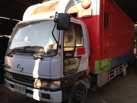 ขาย 6 ล้อ ฮีโน่ รุ่น FC 3 J  ตู้แห้งยาว 6.50 เมตร ปี 2543
