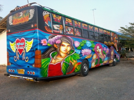 ขายรถบัส 12เมตร BENZ เครื่อง NISSAN PE6 330 สภาพรถวิ่งงานอยู่