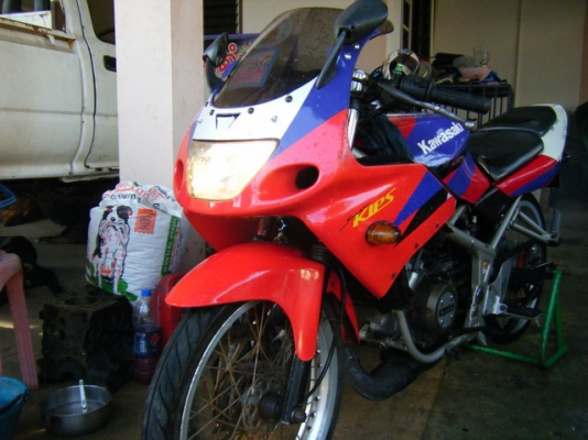 ขายครับ KAWAZAKI  KRR ZX 150  17500 เครื่องดีมากครับ