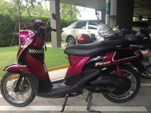 ขาย finoชมพู่-ดำ สภาพดีวิ่ง 10000กม ราคา 23000(รถ ธค.2011)