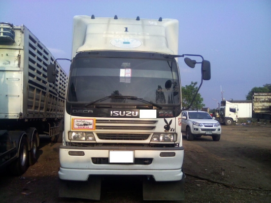 ขายด่วน Isuzu Deca Euro2 (270 hp.) ปี 49 มีทั้งหมด 5 พ่วงครับ กระบะสามมิตรลอนเฉียง ไม่ดั้ม