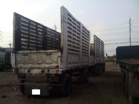 ขายด่วน Isuzu Deca Euro2 (270 hp.) ปี 49 มีทั้งหมด 5 พ่วงครับ กระบะสามมิตรลอนเฉียง ไม่ดั้ม