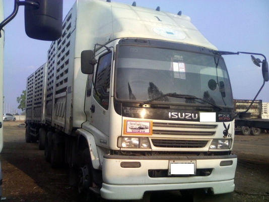 ขายด่วน Isuzu Deca Euro2 (270 hp.) ปี 49 มีทั้งหมด 5 พ่วงครับ กระบะสามมิตรลอนเฉียง ไม่ดั้ม
