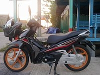 ขายเวฟ125iโฉมใหม่ล่าสุด สีเทา-ดำสตารท์มือเดิมๆ