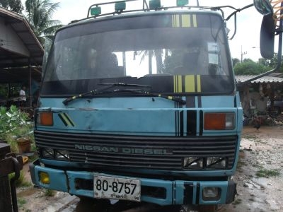 ขายหกล้อดั้มพ์  NISSAN  DIESEL เครื่อง  WO6D  165  แีรง