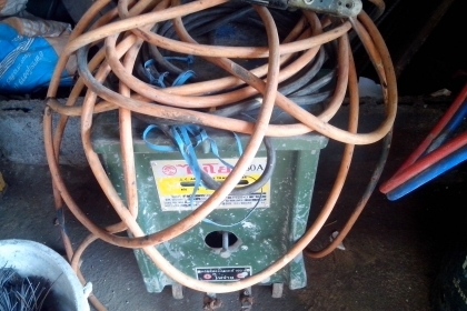 ตู้เชื่อม 250 แอมพร้อมใช้ มีสายไฟครบ