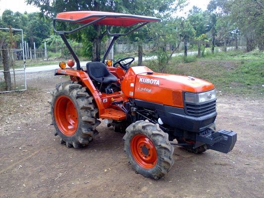 ขายรถไถคูโบต้า L3408 ถูกๆ เครื่องแรง แน่นทั้งคัน สภาพสวยเหมือนรถใหม่ ทะเบียนพร้อมโอน