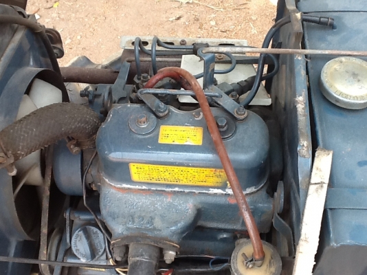 คูโบต้า B6000 4 WD 2 เพลาพร้อมฌรตารี่ เก่านอกไม่เคยใช้งานในไทย