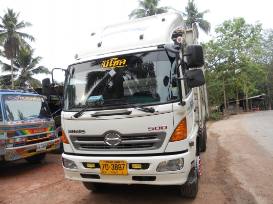 รถบรรทุก สิบล้อ 1 เพลา HINO 500 สภาพเยี่ยม