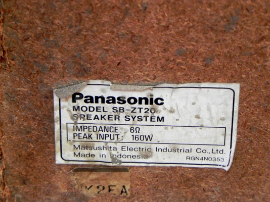 ขาย ลำโพง panasonic