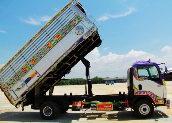 รับต่อกระบะดัมพ์ 6,10 ล้อ มิเนียม-เหล็ก