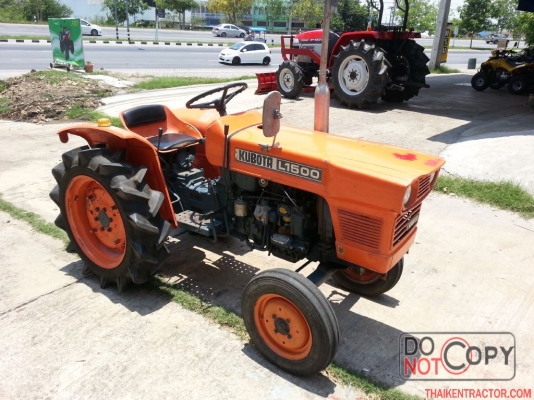 รถไถคูโบต้า 15 แรงม้า (L1500) คันที่สองครับ มือสองจากญี่ปุ่นแท้ๆไม่เคยผ่านมือชายไทยมาก่อนครับสวยมากครับ