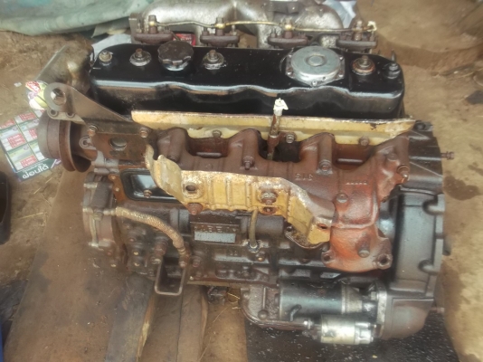 ขอบคุณป๋าหรินซอยเสือใหญ่อุทิศขายเครื่อง ยนต์ ISUZU 4BE1  110 HP เครื่องเก่าเก็บ ยกลงจาก NPR