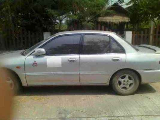 รถเก๋ง มิสซู เเลนเวอร์ วางเครื่องหัวฉีด 1600 ติดแก็สแบบหัวฉีดแล้ว ภายในสวย