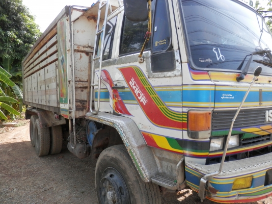 10ล้อดั้มISUZU ROCK240F เครื่องP11(320แรงม้า)มีระบบลากลูก
