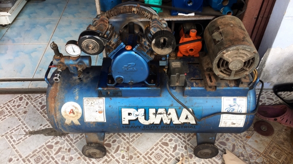 ขายปั้มลม PUMA 64ลิตร 1/2HP มือสอง ครับ
