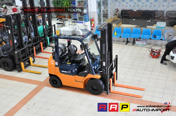 ขายรถโฟล์คลิฟท์มือสอง TOYOTA รุ่น 7FG20-18489 นำเข้าจากประเทศญี่ปุ่น 100\% ไม่เคยใช้งานในไทย ขายรถโฟล์คลิฟท์มือสอง TOYOTA รุ่น 7FG20-18489 นำเข้าจากประเทศญี่ปุ่น 100\% ไม่เคยใช้งานในไทย