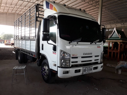 ขายNPR150แรงปี53 กะบะสเตนเลส ยาว5 เมตร รถสวยจัด ขาย สด ผ่อน