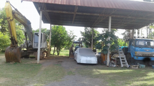 Digger-Excavator Komatsu รถแม็คโคร Ford Tractor รถไถ Hino truck รถบรรทุกฮีโน่