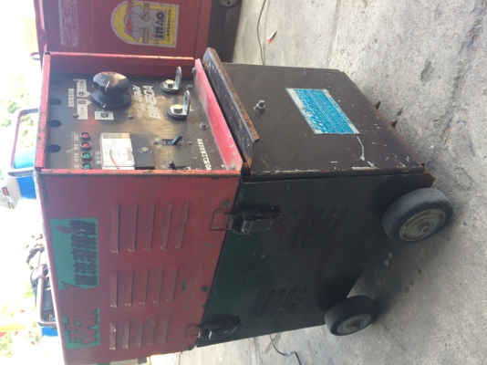 ขายตู้เชื่อมพร้อมปั่นไฟ ใช้แบตเตอรี่เชื่อมได้3.2มิล