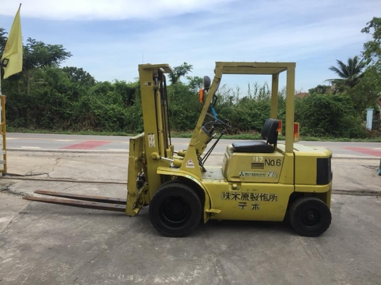 ขายฟอล์คลิฟต์ 2 ตัน MITSUBISHI FG20  รถนอกเก่าญี่ปุ่น เสา 3 เมตร งาฮิ้ง