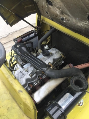 ขายฟอล์คลิฟต์ 2 ตัน MITSUBISHI FG20  รถนอกเก่าญี่ปุ่น เสา 3 เมตร งาฮิ้ง