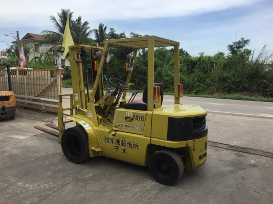 ขายฟอล์คลิฟต์ 2 ตัน MITSUBISHI FG20  รถนอกเก่าญี่ปุ่น เสา 3 เมตร งาฮิ้ง