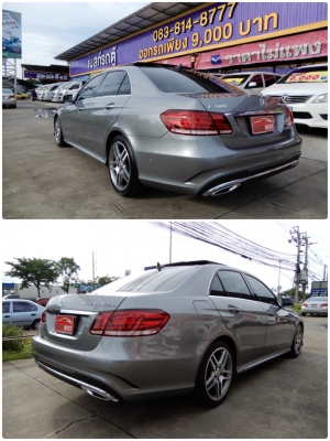 BENZ E300 2.1 W212 AMG Blue TEC HYBRID AT ปี 2015 โทร 062-991-6649 ดาวออโต้เบสท์