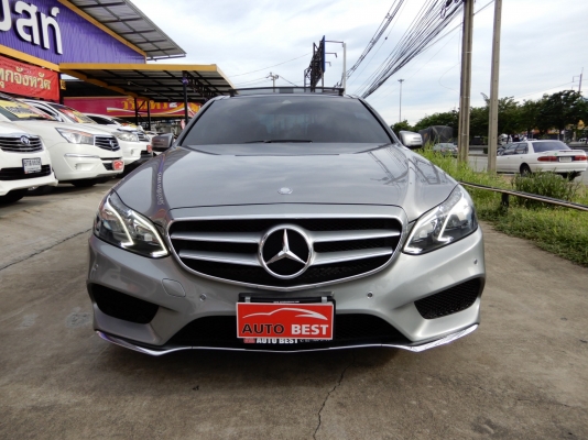 BENZ E300 2.1 W212 AMG Blue TEC HYBRID AT ปี 2015 โทร 062-991-6649 ดาวออโต้เบสท์