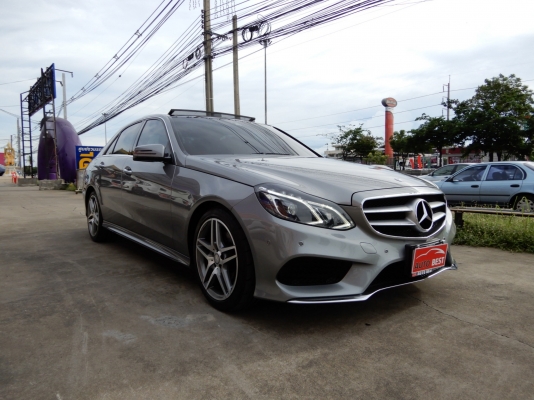BENZ E300 2.1 W212 AMG Blue TEC HYBRID AT ปี 2015 โทร 062-991-6649 ดาวออโต้เบสท์