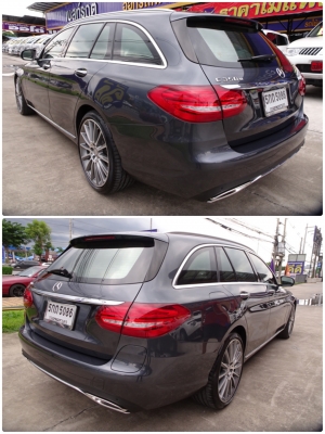BENZ C350E ESTATE W205 (AMG) 2.0 AT ปี 2016 โทร 062-991-6649 ดาวออโต้เบสท์