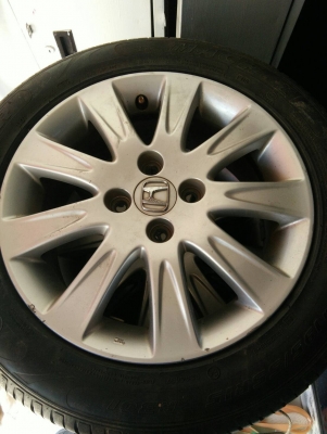 ล้อแม็กฮอนด้าพร้อมยาง195 55 15