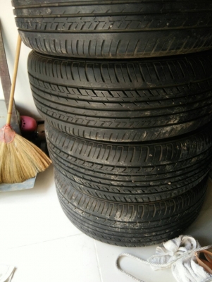 ล้อแม็กฮอนด้าพร้อมยาง195 55 15