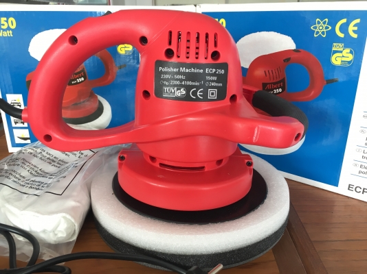 เครื่องขัดเงา สีรถยนต์ ยี่ห้อ Albert