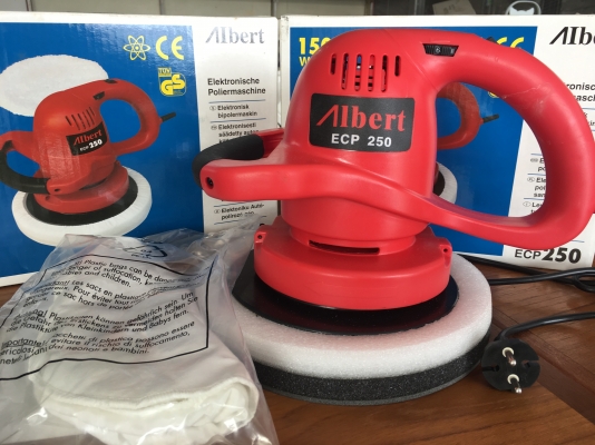 เครื่องขัดเงา สีรถยนต์ ยี่ห้อ Albert