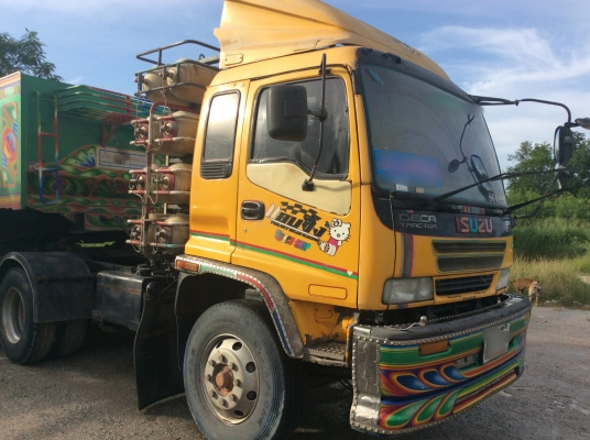 ขายสิบล้อหัวลาก(เฉพาะหัว)ISUZU DEGA GXZ23KZ 270แรงติดก๊าซNgv8ถัง ปี39 ขายสิบล้อหัวลาก(เฉพาะหัว)ISUZU DEGA GXZ23KZ 270แรงติดก๊าซNgv8ถัง ปี39