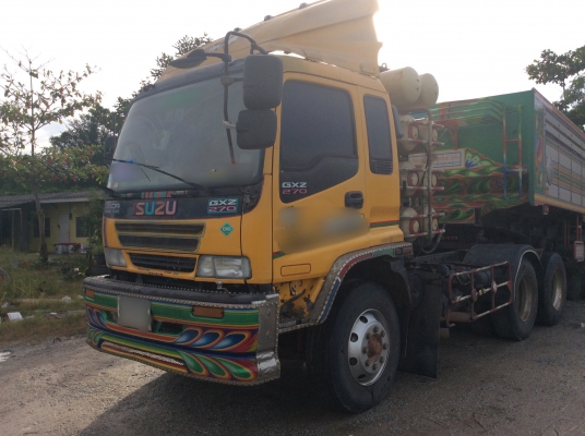 ขายสิบล้อหัวลาก(เฉพาะหัว)ISUZU DEGA GXZ23KZ 270แรงติดก๊าซNgv8ถัง ปี39