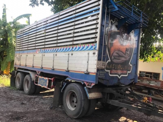 ขาย HINO 320 พ่วงแม่ลูก กระบะเนียมคอกเกษตร  รถปี 50