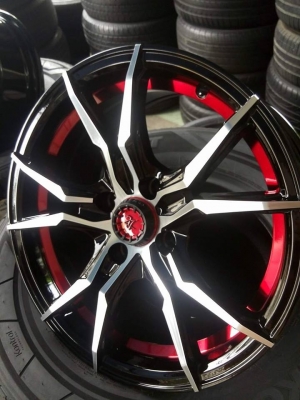 แม็กใหม่ขอบ 15 ราคา 7900 พร้อมยางใหม่ไทย 12900 บาท