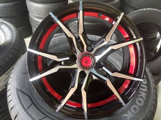 แม็กใหม่ขอบ 15 ราคา 7900 พร้อมยางใหม่ไทย 12900 บาท