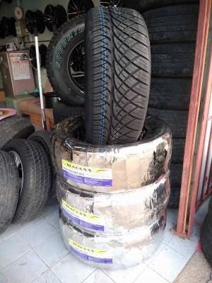 ยางใหม่ลายเทพ 255 50 18 ปี 18 เส้นละ 2800 บาท พร้อมใส่ถ่วง