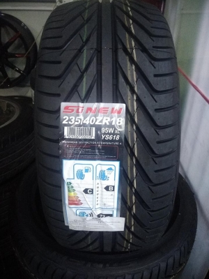 ยางใหม่กระบะขอบ 18 ปี 18 สี่เส้น 7500 บาท พร้อมใส่ถ่วง